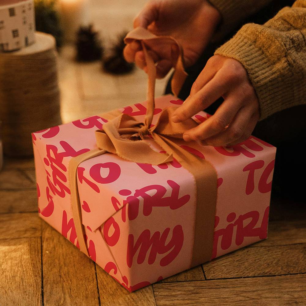 Love and Letters - Custom Wrapping Paper-1 product photo