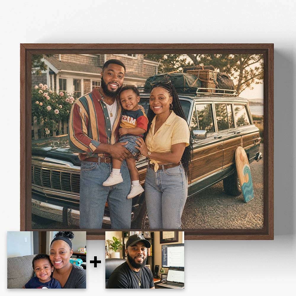 90s Street Legend – Custom Portrait Canvas-3 product photo