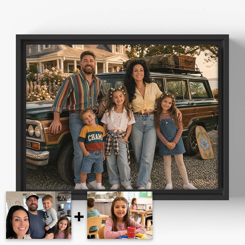 90s Street Legend – Custom Portrait Canvas-5 product photo