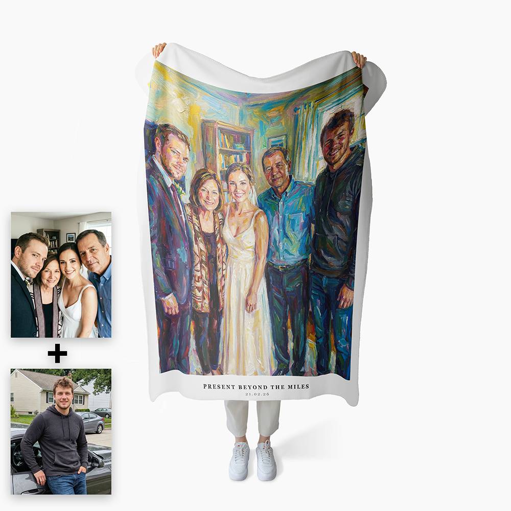All of Us Here - Custom Photo Blanket-3 product photo