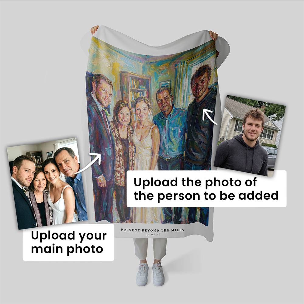 All of Us Here - Custom Photo Blanket-2 product photo
