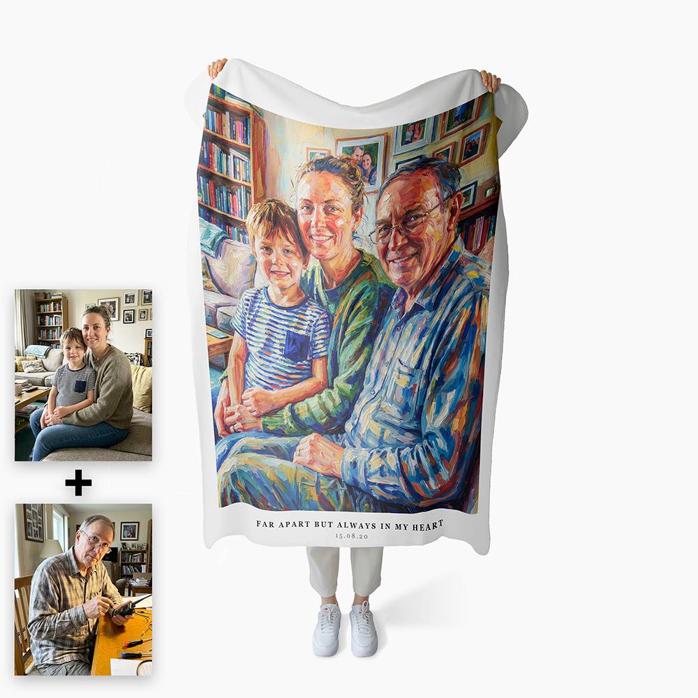 All of Us Here - Custom Photo Blanket-5 product photo