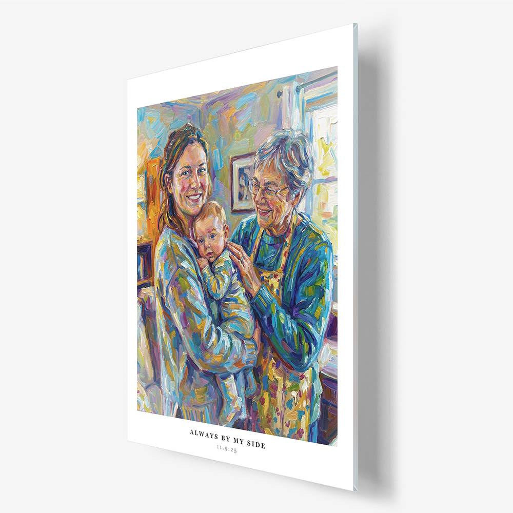 All of Us Here - Custom Portrait Acrylic-9 All of Us Here - Custom Portrait Acrylic-9 product photo