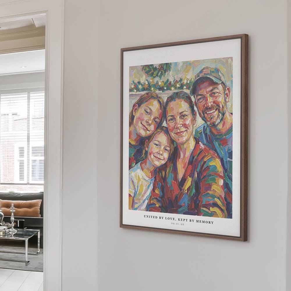 All of Us Here - Custom Portrait Canvas-4 product photo