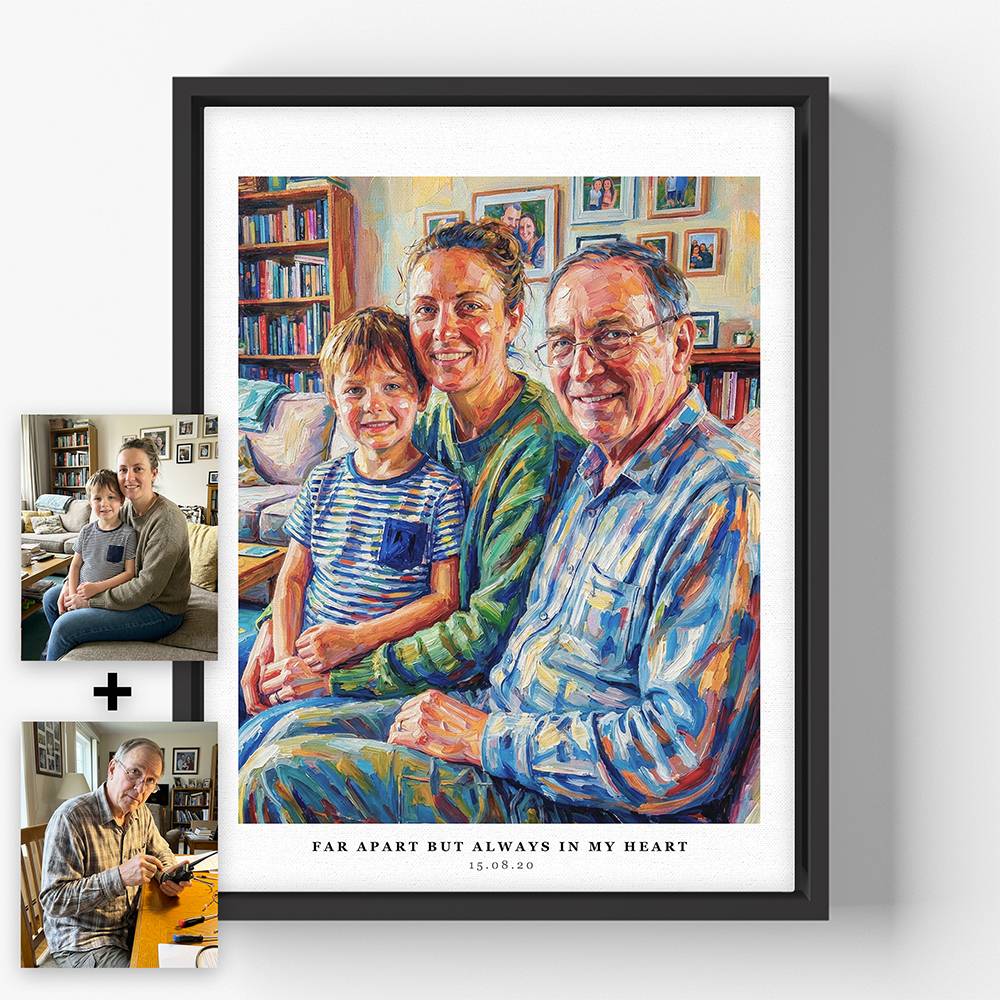 All of Us Here - Custom Portrait Canvas-5 All of Us Here - Custom Portrait Canvas-5 product photo