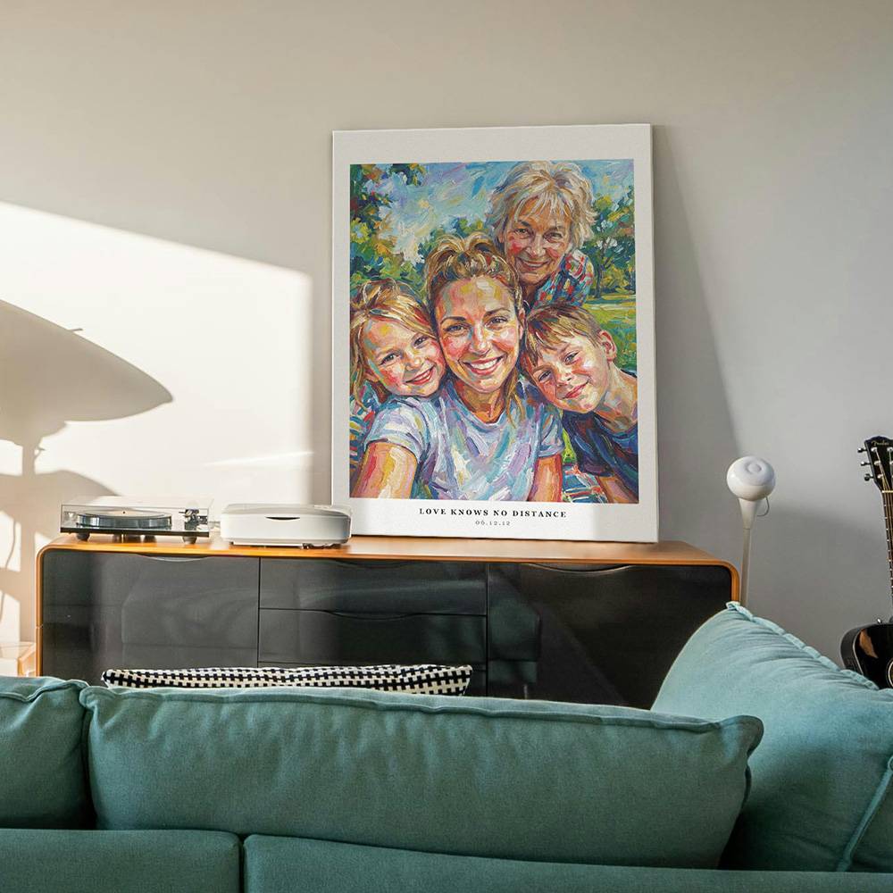 All of Us Here - Custom Portrait Metal-2 All of Us Here - Custom Portrait Metal-2 product photo