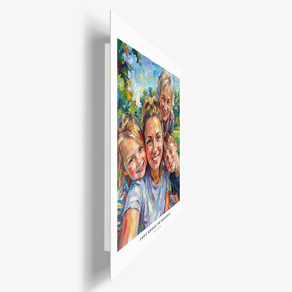 All of Us Here - Custom Portrait Metal-9 All of Us Here - Custom Portrait Metal-9 product photo