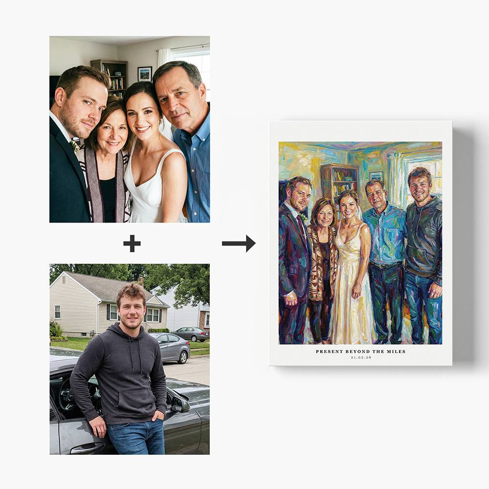 All of Us Here - Custom Portrait Metal-3 All of Us Here - Custom Portrait Metal-3 product photo