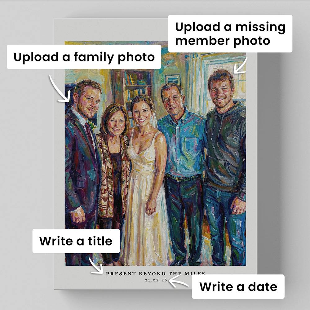 All of Us Here - Custom Portrait Metal-5 All of Us Here - Custom Portrait Metal-5 product photo