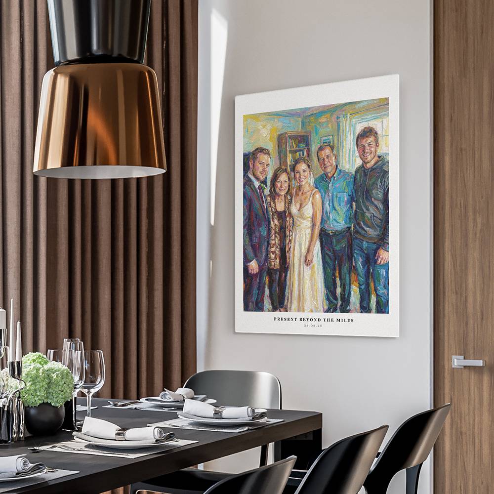 All of Us Here - Custom Portrait Metal-6 All of Us Here - Custom Portrait Metal-6 product photo