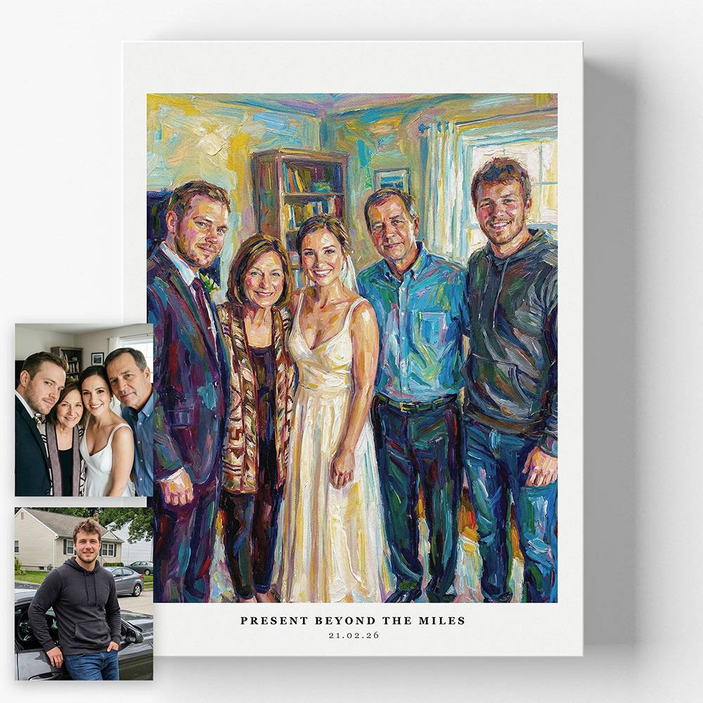 All of Us Here - Custom Portrait Metal-4 All of Us Here - Custom Portrait Metal-4 product photo