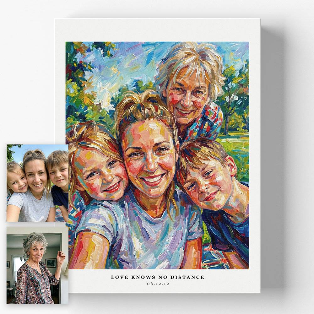 All of Us Here - Custom Portrait Metal-1 All of Us Here - Custom Portrait Metal-1 product photo