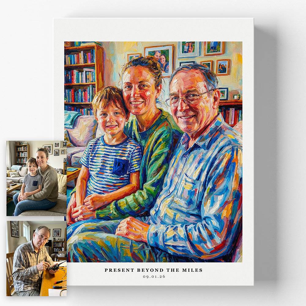 All of Us Here - Custom Portrait Metal-7 All of Us Here - Custom Portrait Metal-7 product photo