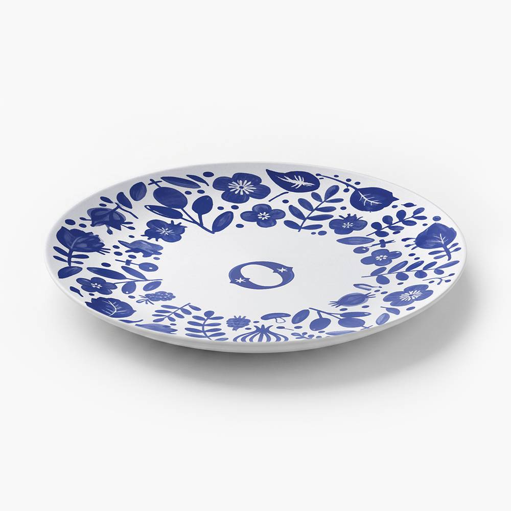Letters from Delft - Custom Initial Plate-11 product photo