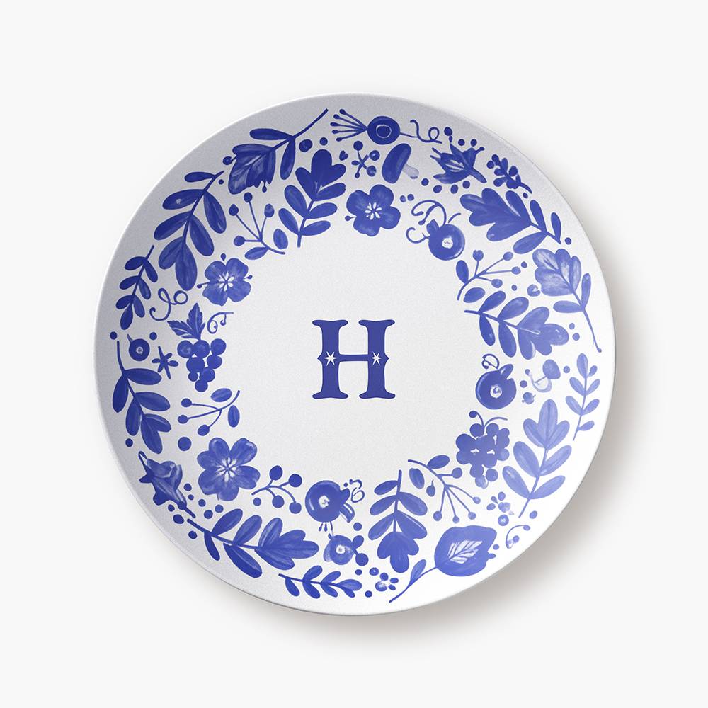Letters from Delft - Custom Initial Plate-9 product photo