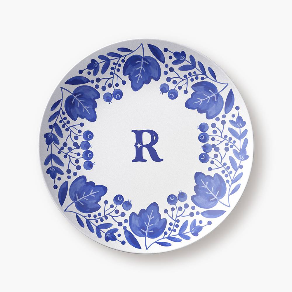 Letters from Delft - Custom Initial Plate-5 product photo