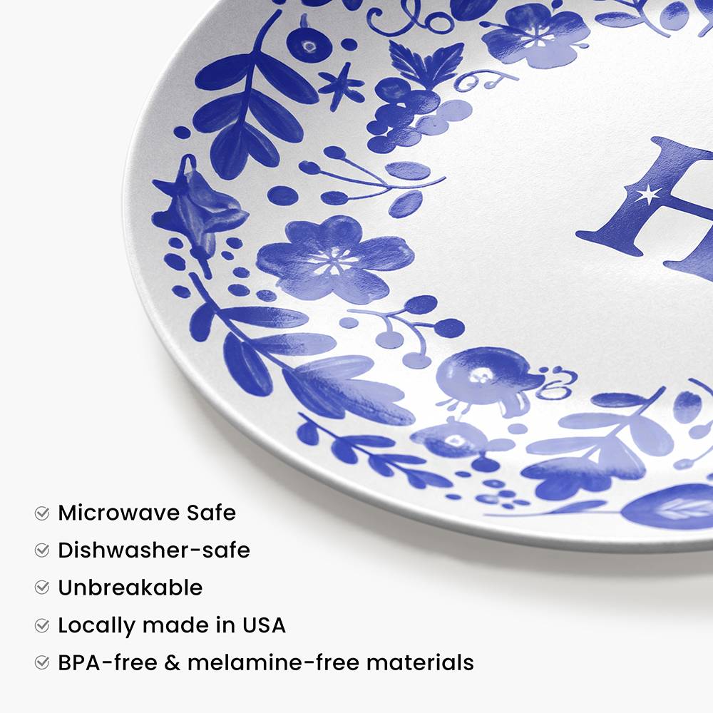 Letters from Delft - Custom Initial Plate-8 product photo