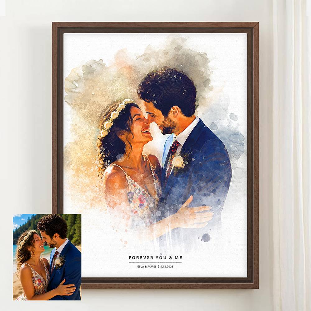 Watercolor Dream Custom Canvas-1 product photo