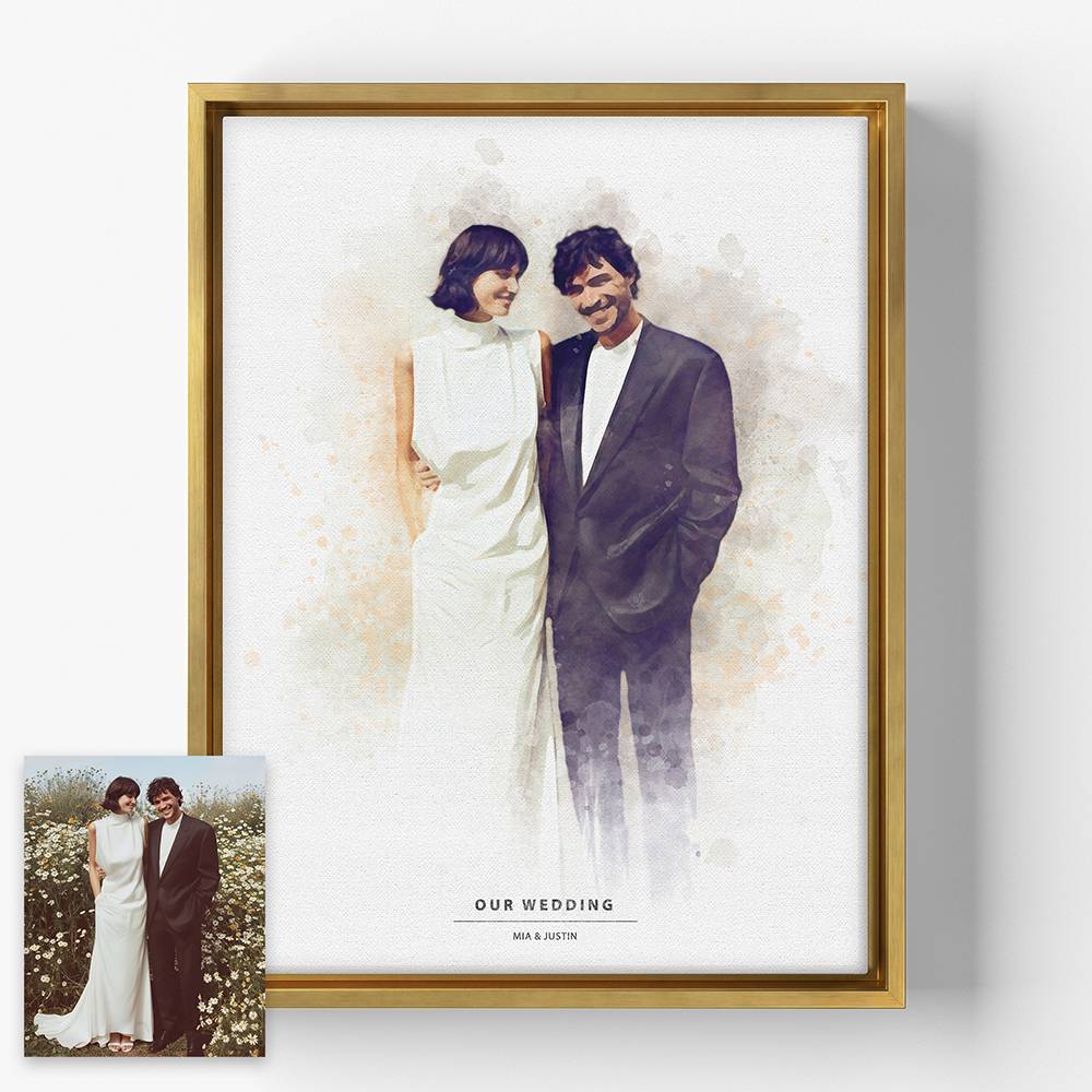 Watercolor Dream Custom Canvas-3 product photo