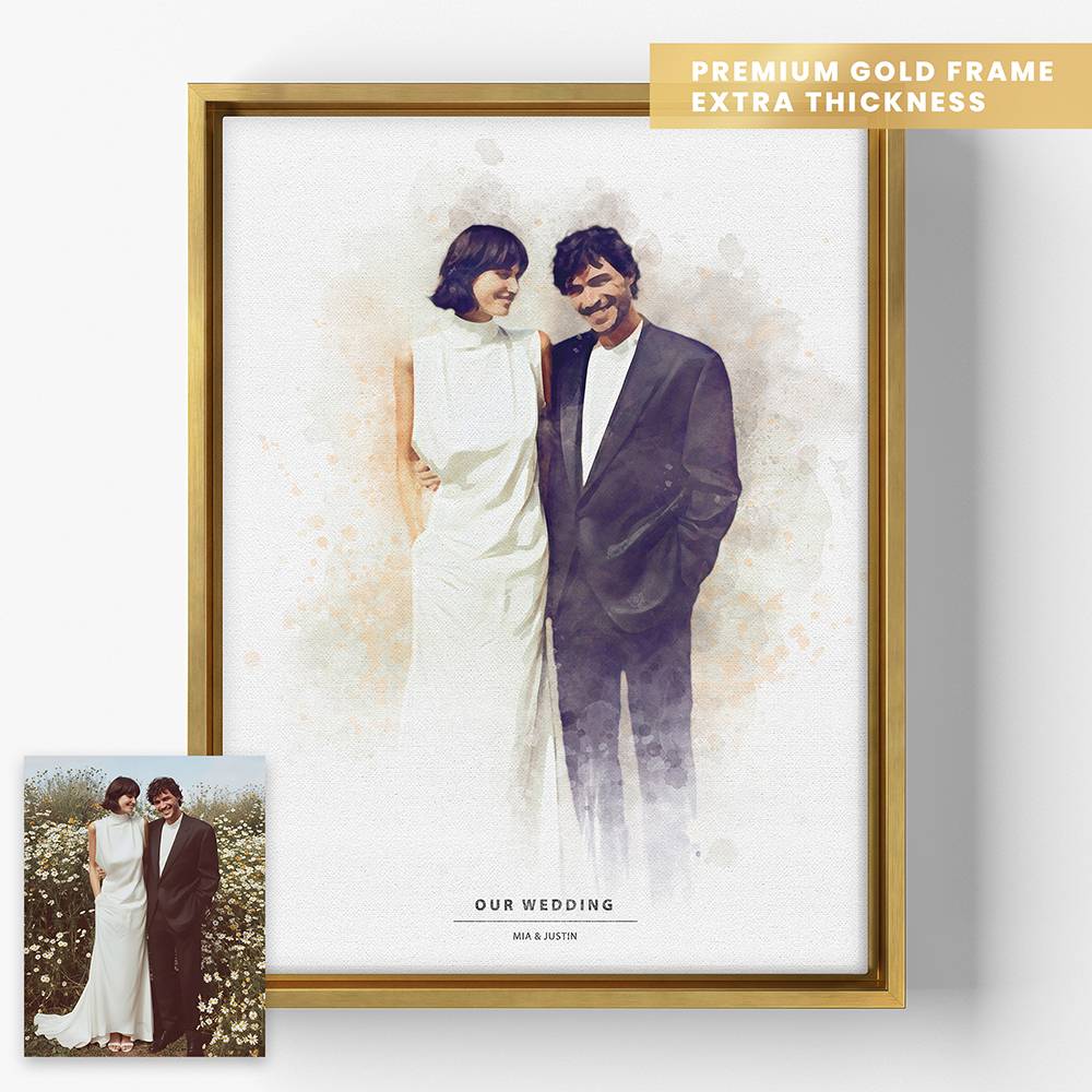Watercolor Dream Custom Canvas-3 product photo