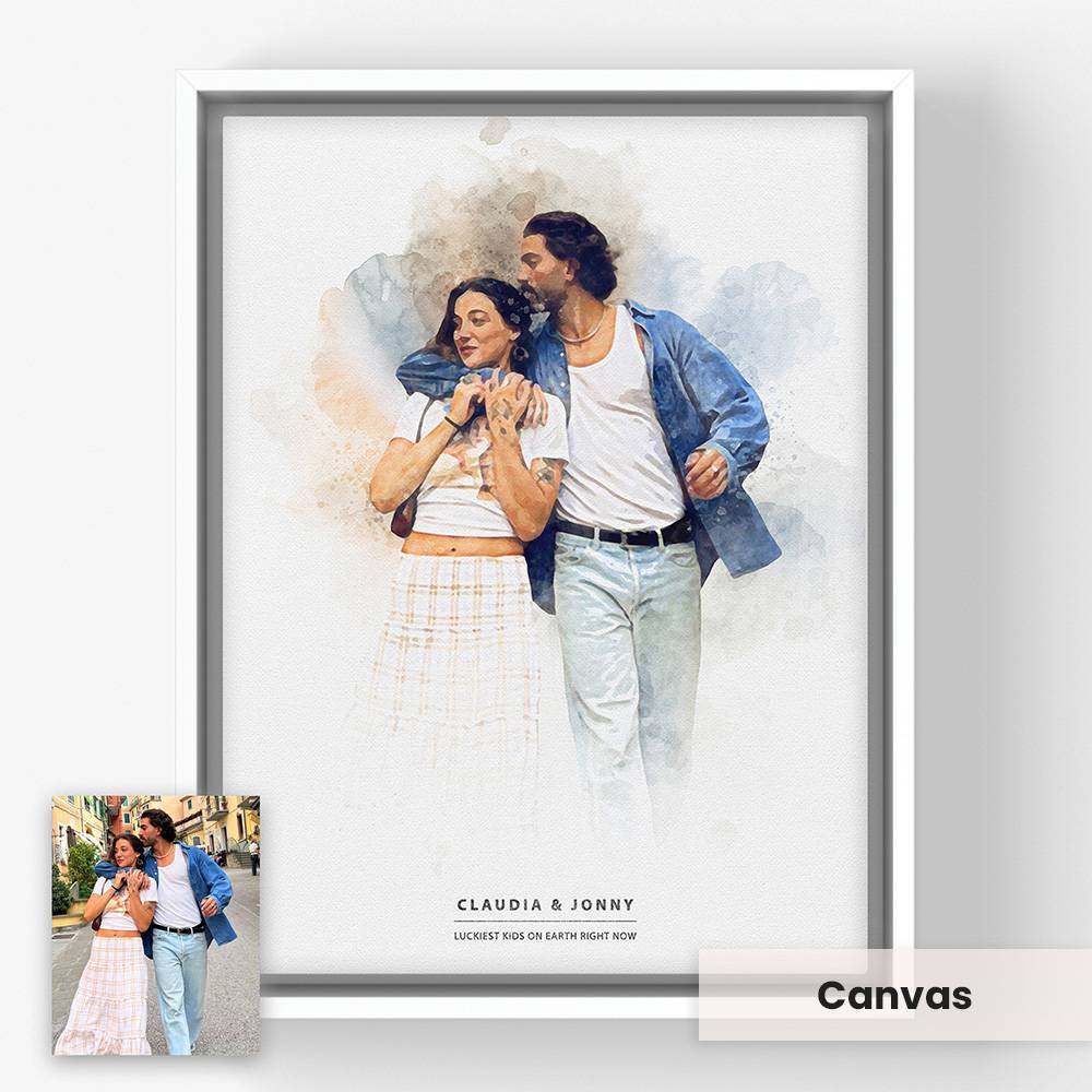 Watercolor Dream Custom Wall Art-1 product photo
