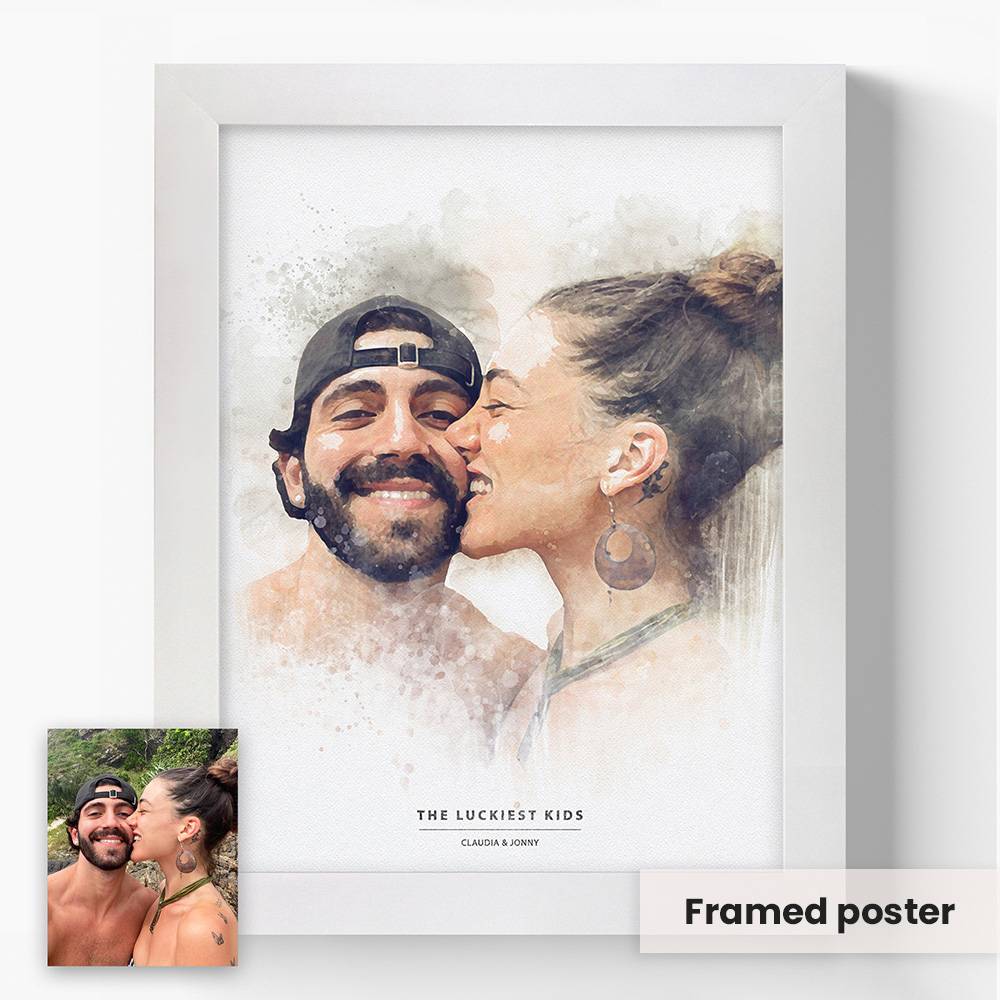 Watercolor Dream Custom Wall Art-2 product photo