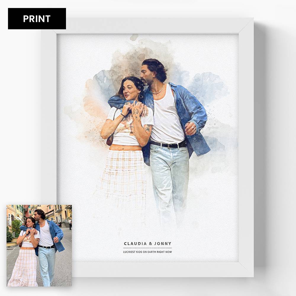 Watercolor Dream Custom Wall Art-2 product photo