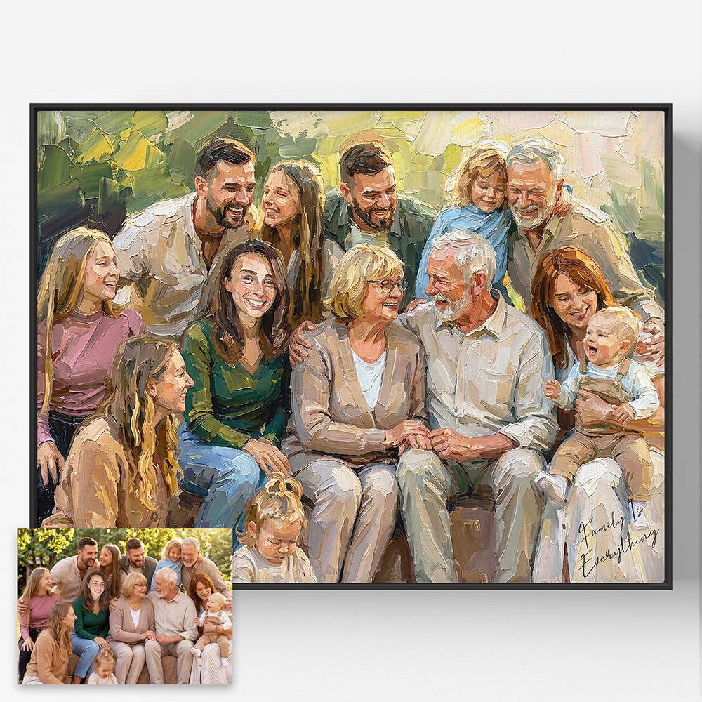 Beyond The Brush - Extra Large Canvas Edition - Lime And Lou