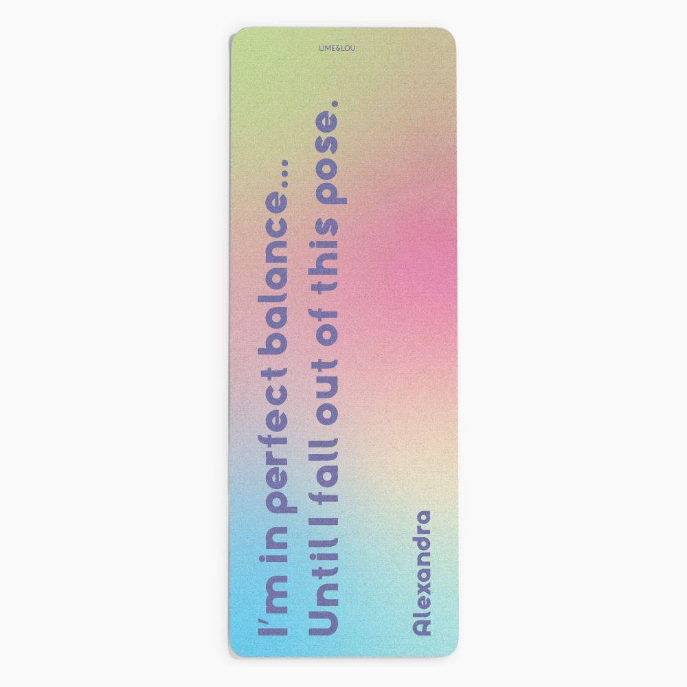 Breathe In - Custom Yoga Mat-5 Breathe In - Custom Yoga Mat-5 product photo