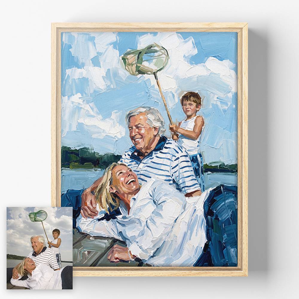 Beyond The Brush - Custom Oil Painting Canvas-9 product photo