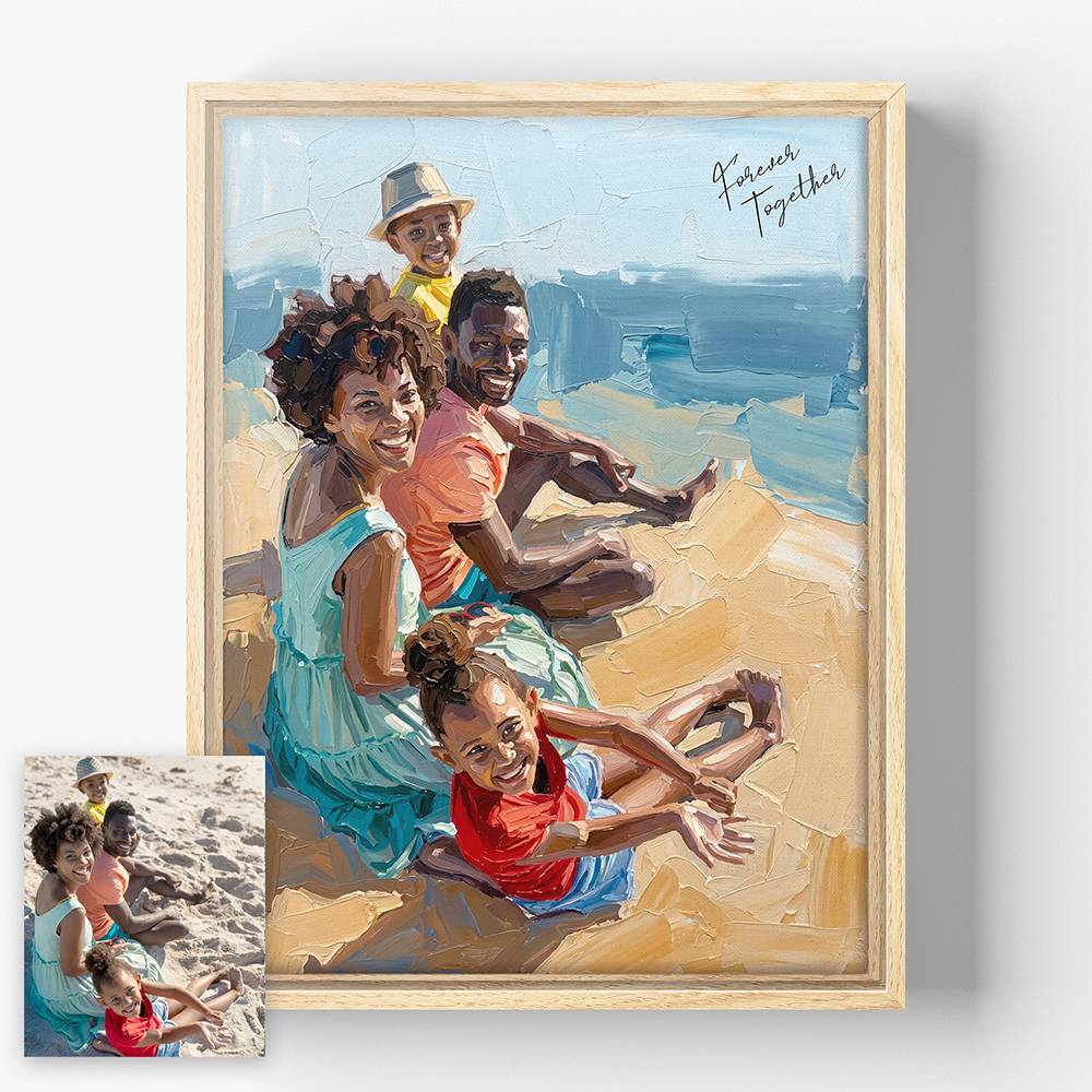 Beyond The Brush - Custom Oil Painting Canvas-13 product photo