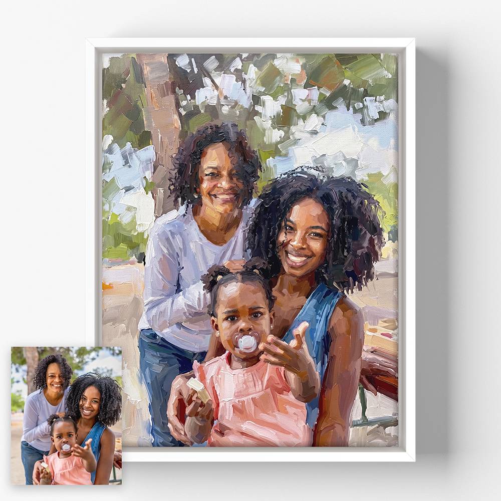 Beyond The Brush - Custom Oil Painting Canvas-14 product photo