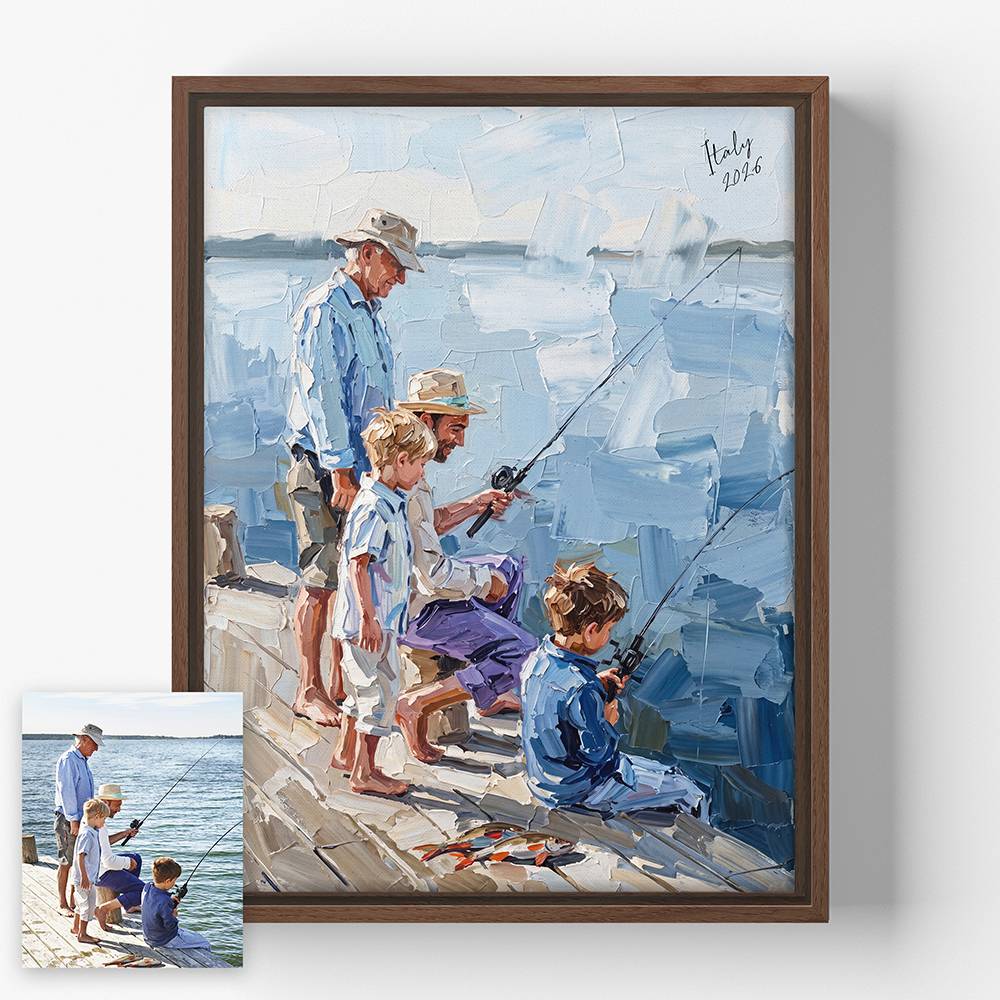 Beyond The Brush - Custom Oil Painting Canvas-14 product photo