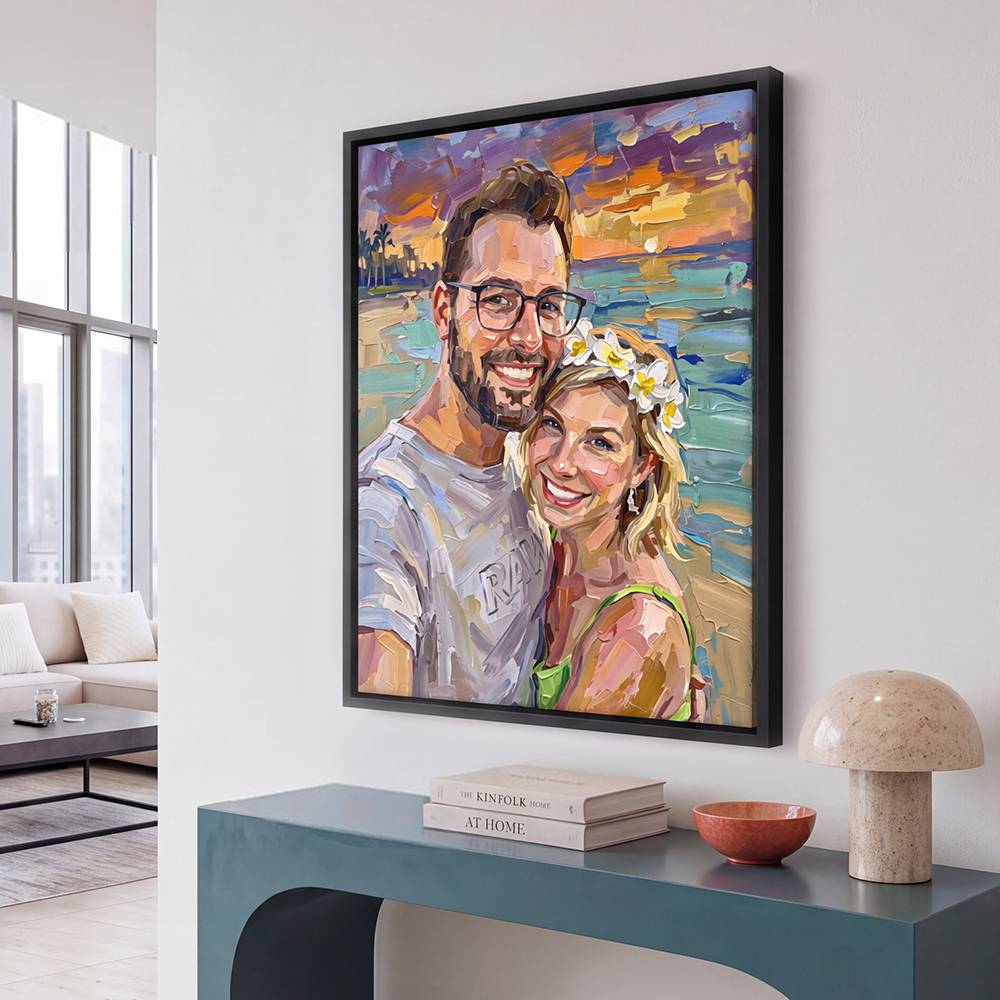 Beyond The Brush - Custom Oil Painting Canvas-4 product photo
