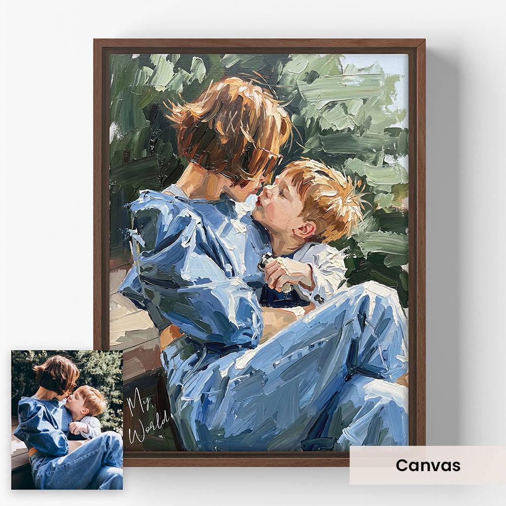 Beyond The Brush - Custom Oil Painting Wall Art-1 product photo
