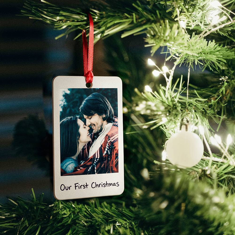 Christmas in a Snapshot – Custom Ceramic Ornament-7 Christmas in a Snapshot – Custom Ceramic Ornament-7 product photo