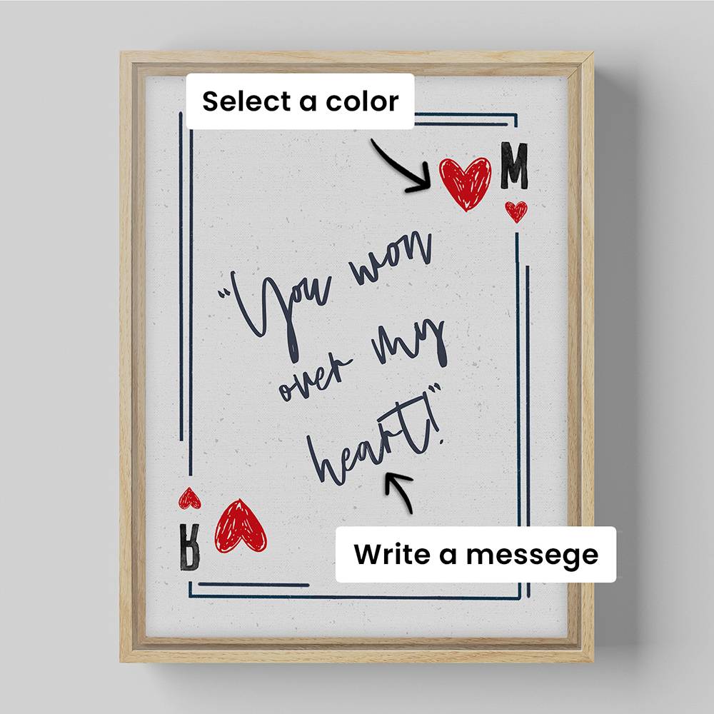 Crowned Hearts - Custom Canvas-4 Crowned Hearts - Custom Canvas-4 product photo