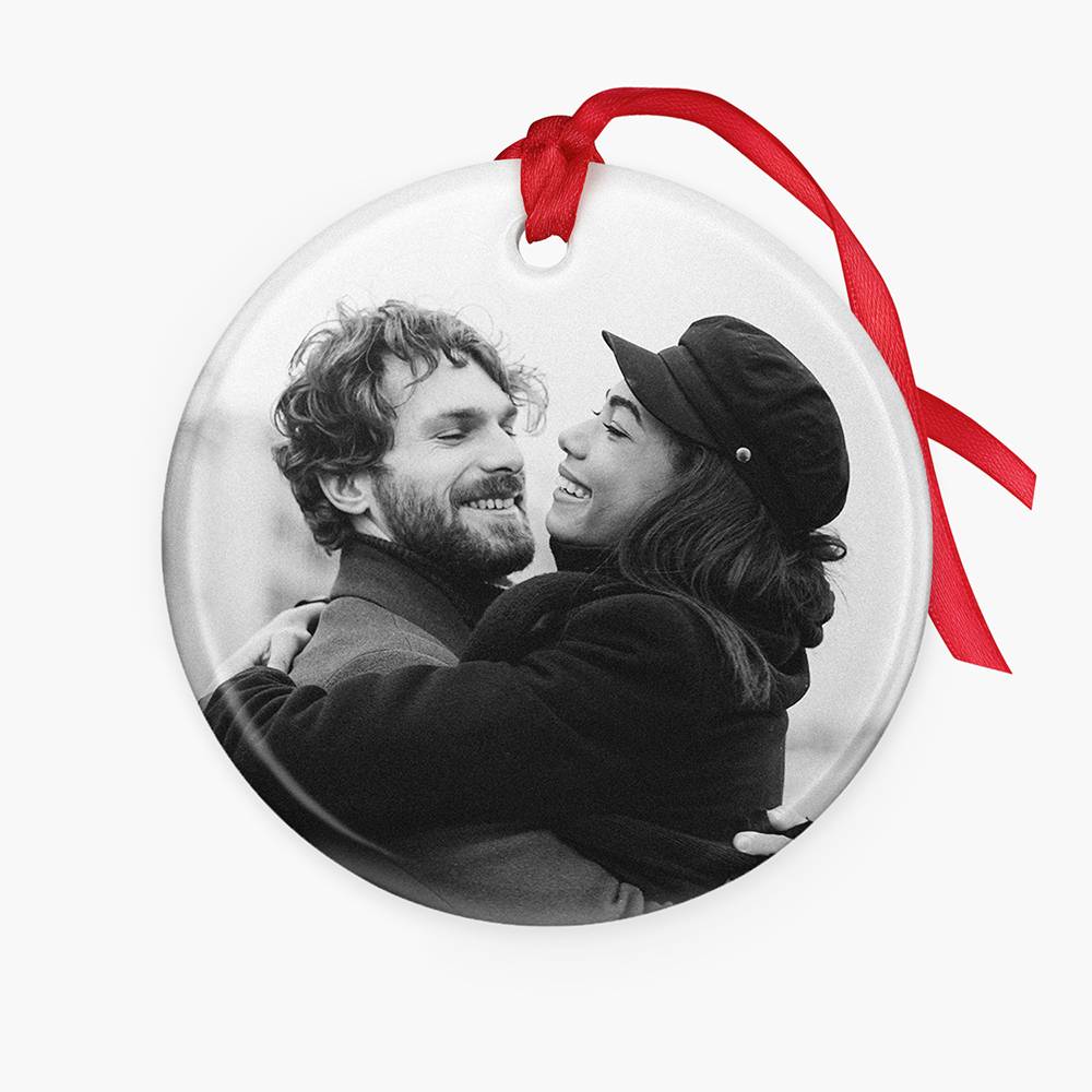 Custom Christmas Ornament with Picture-3 product photo