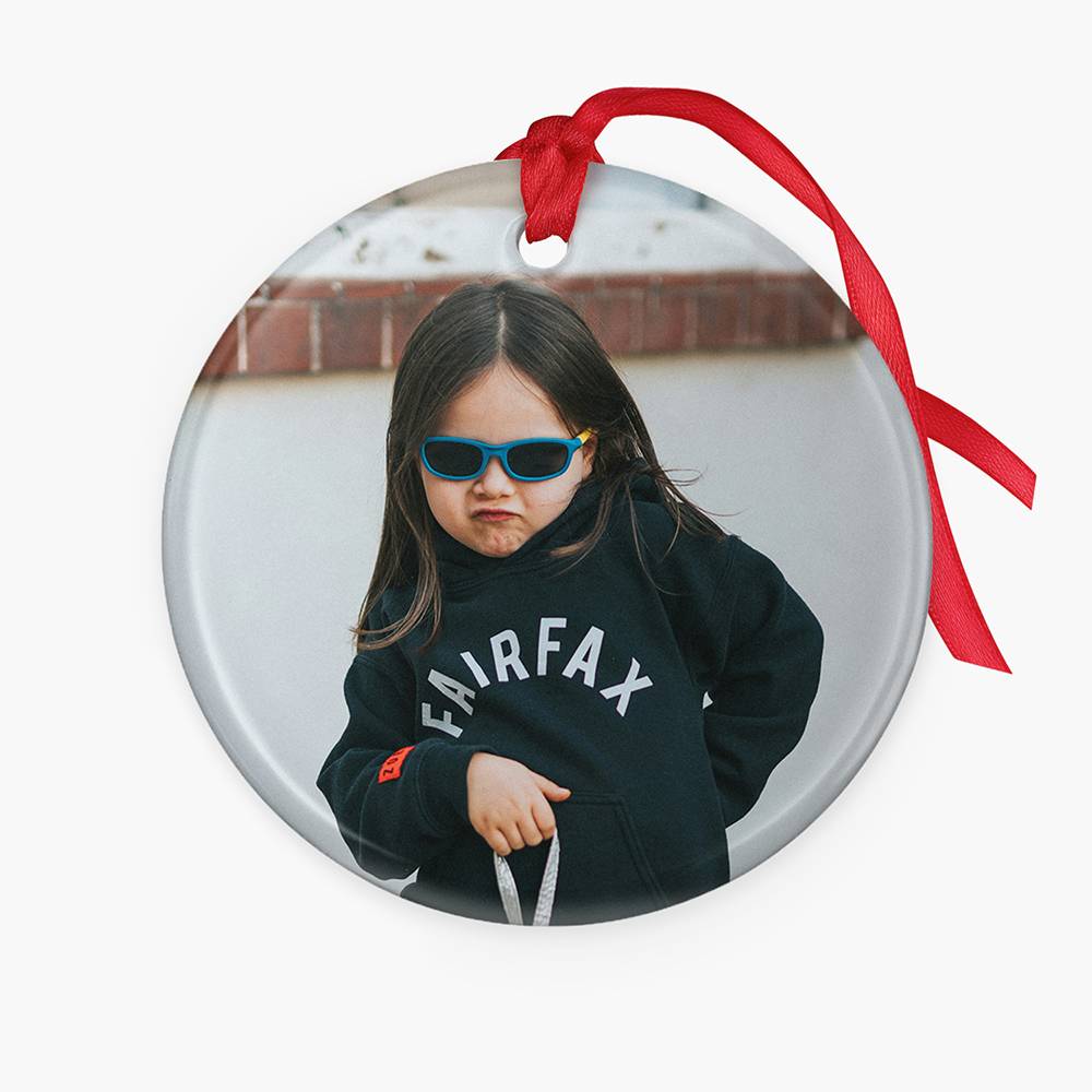 Custom Christmas Ornament with Picture-5 product photo
