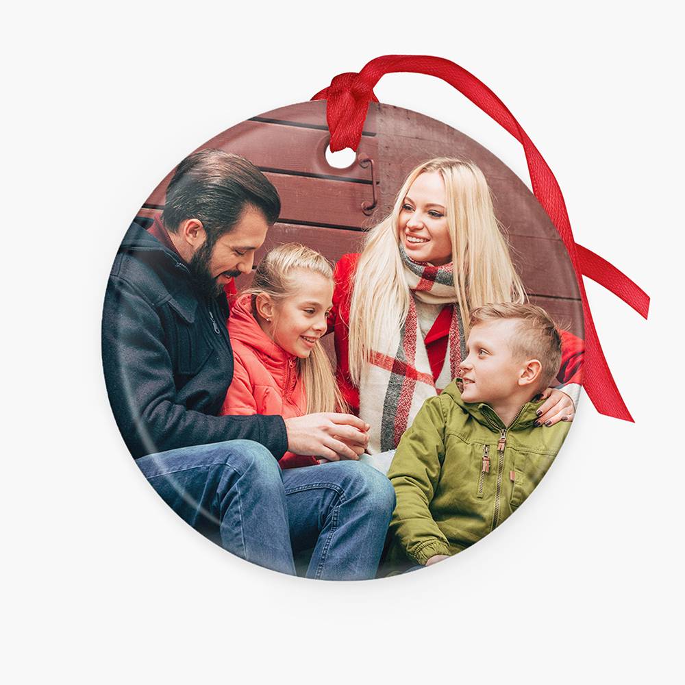 Custom Christmas Ornament with Picture-1 product photo