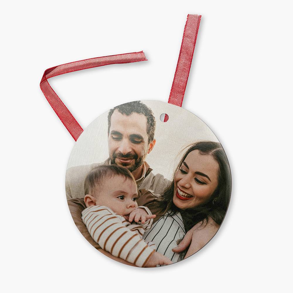 Custom Photo Metal Ornament Free Gift-1 Custom Photo Metal Ornament Free Gift-1 product photo