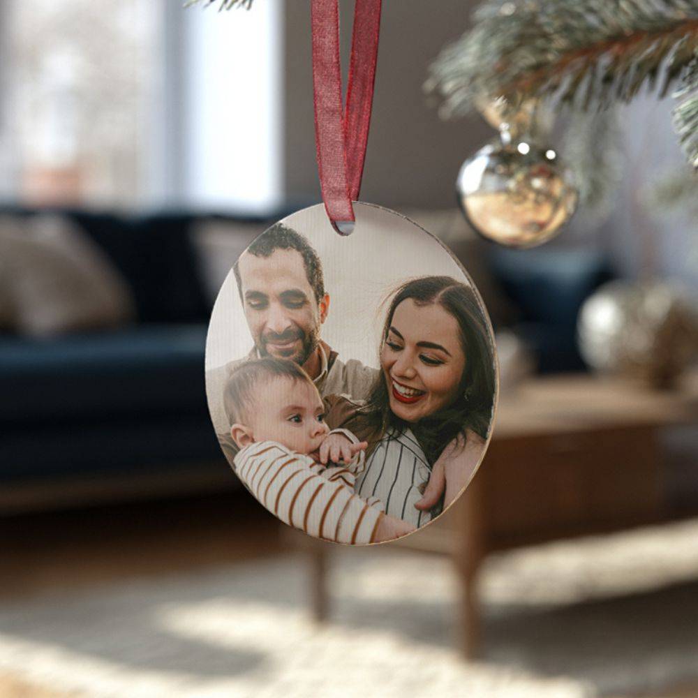 Custom Photo Metal Ornament Free Gift-3 Custom Photo Metal Ornament Free Gift-3 product photo