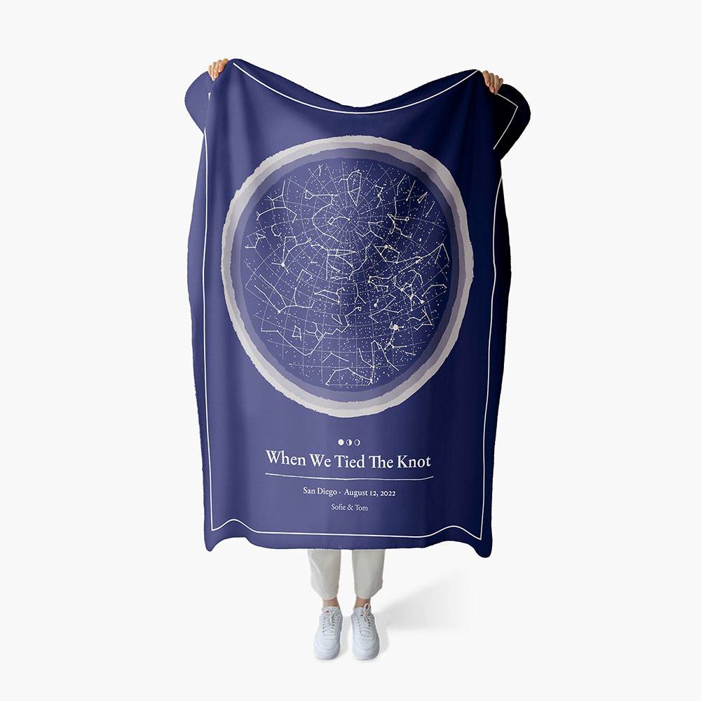 Custom Starmap Blanket-1 product photo