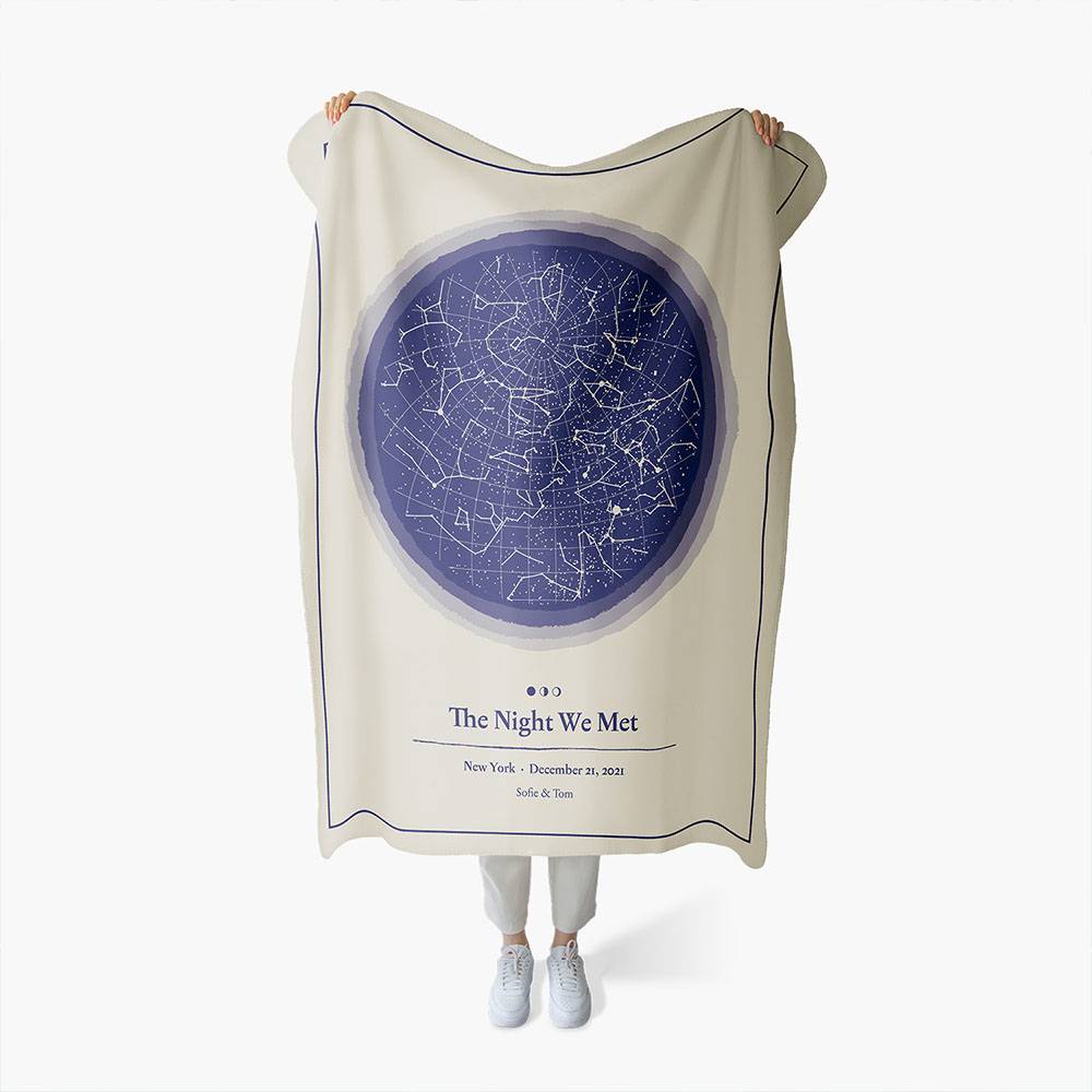 Custom Starmap Blanket-6 product photo