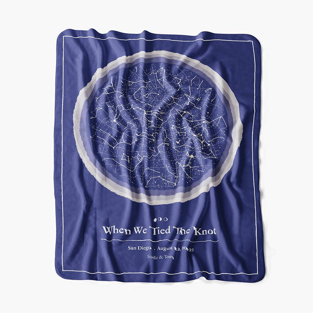 Custom Starmap Blanket-3 product photo