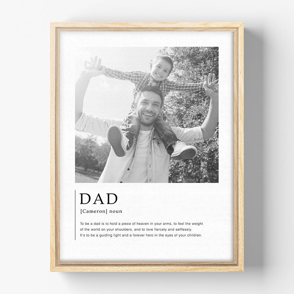 Dads Pride: Personalized Photo Canvas for Dad-3 Dads Pride: Personalized Photo Canvas for Dad-3 product photo