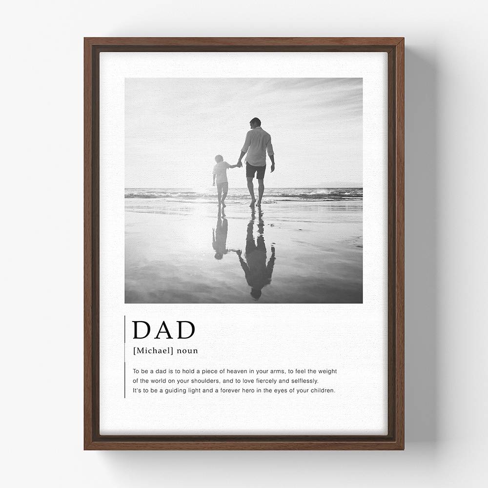 Dads Pride: Personalized Photo Canvas for Dad-2 Dads Pride: Personalized Photo Canvas for Dad-2 product photo