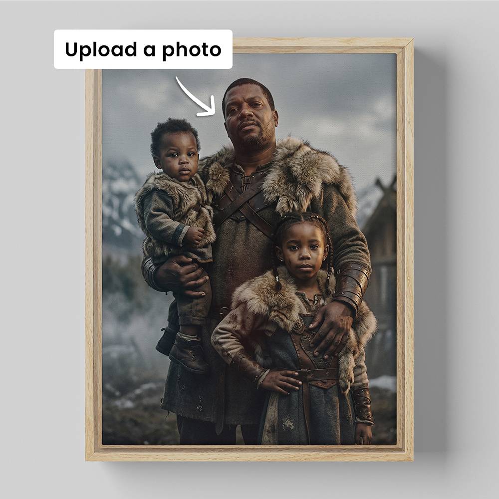 Become The Legend - Custom Portrait Canvas-3 product photo