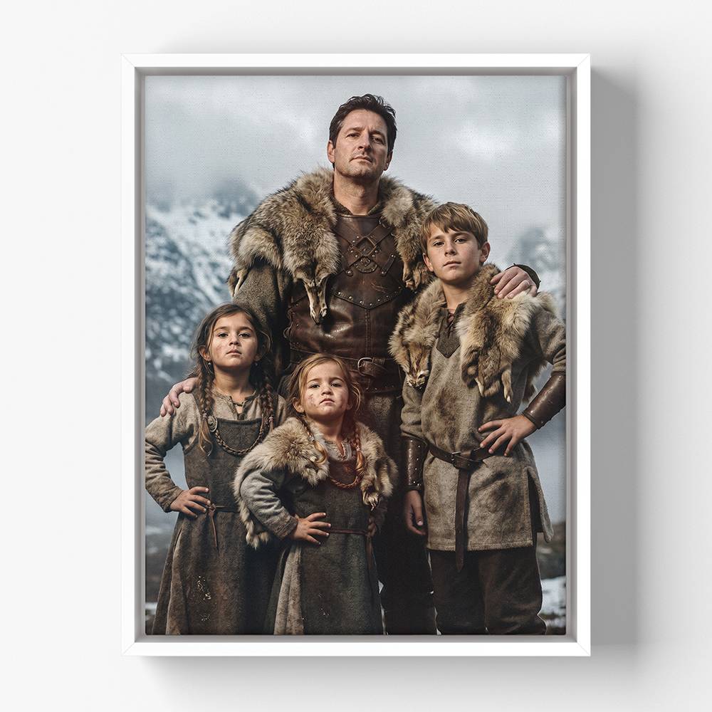 Become The Legend - Custom Portrait Canvas-4 product photo