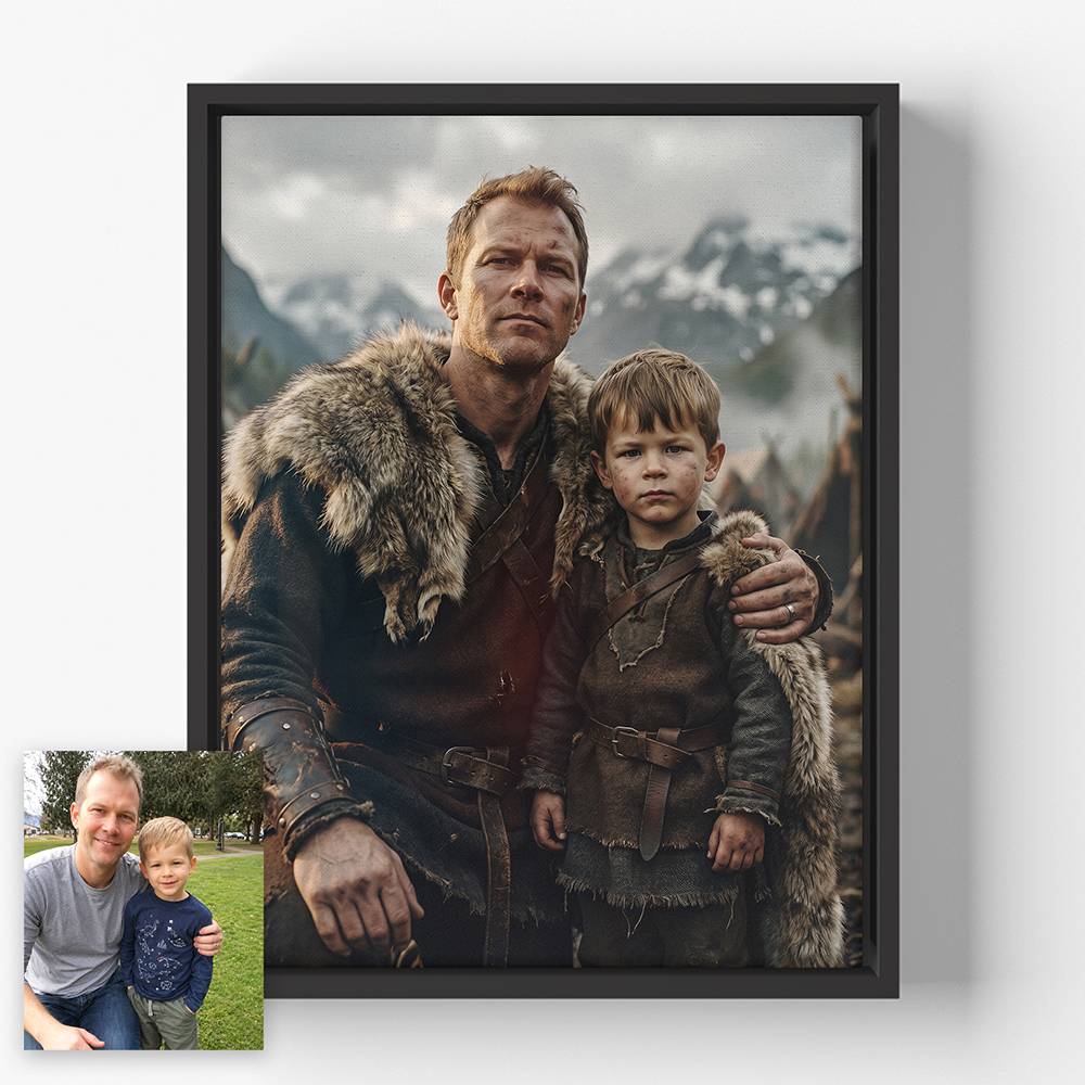 Become The Legend - Custom Portrait Canvas-1 product photo